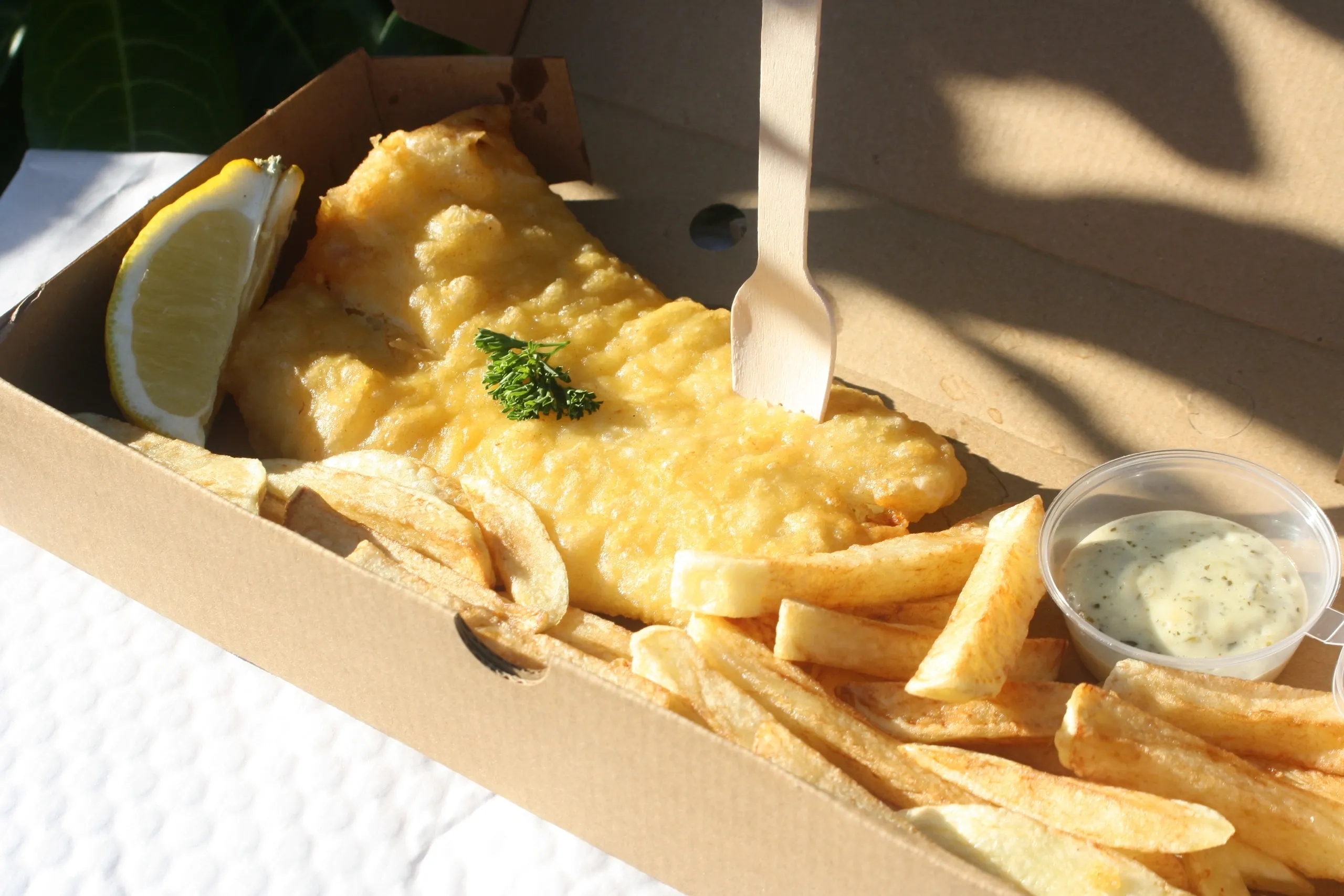 Medium Haddock & Chips